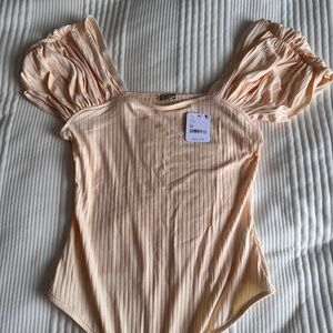 Free People Front Row Bodysuit